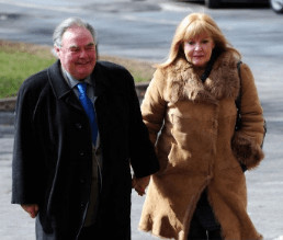 Patsy Ann Scott with her beloved husband, late Eddie Large
